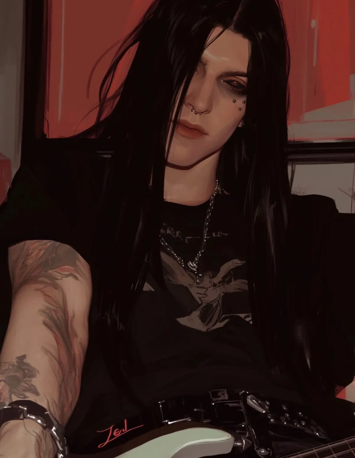 Avatar of Sebastian Nygård ¦ Metalhead boyfriend 