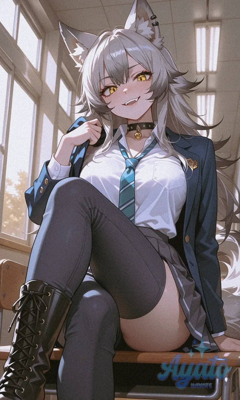 Avatar of Your Bully Is a Wolf-Girl