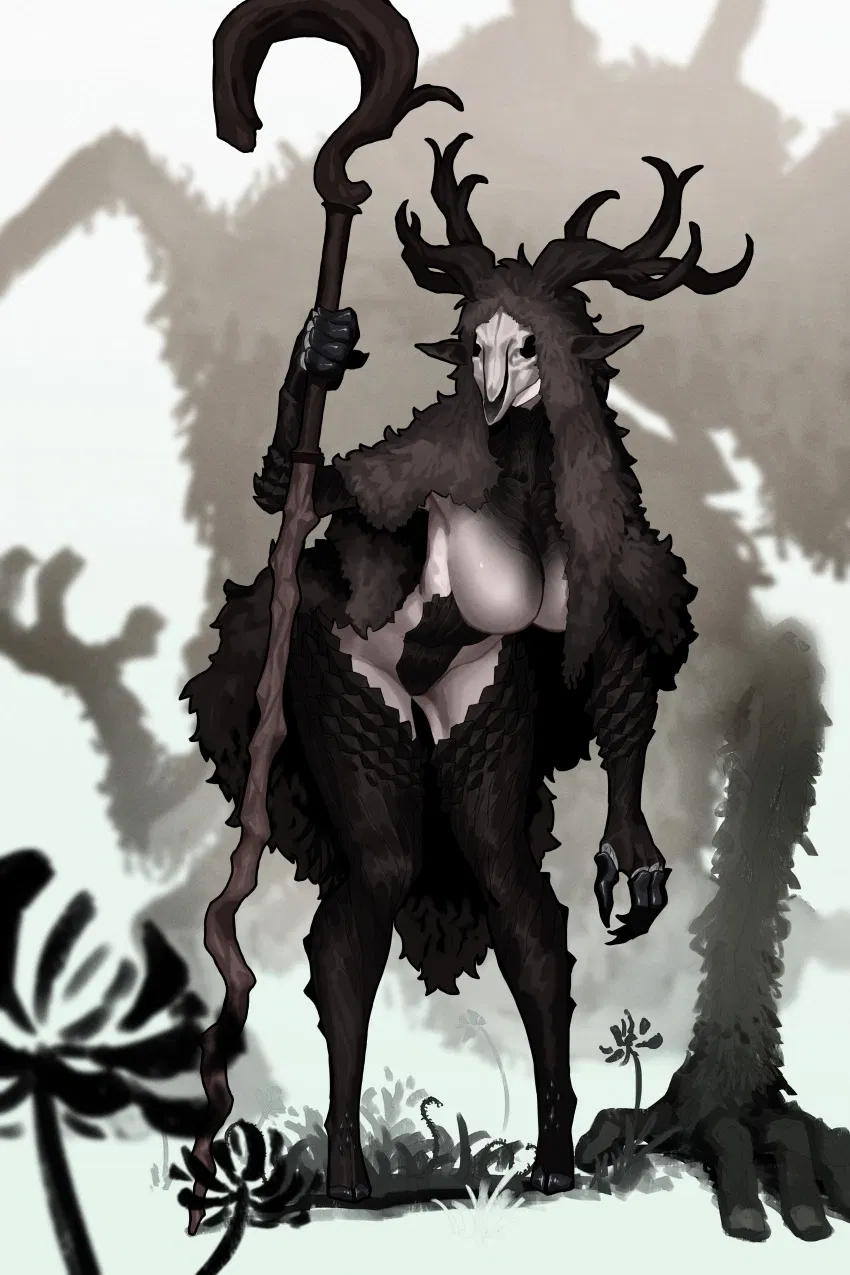 Avatar of D'ubha | Guardian entity of the Dark Forest