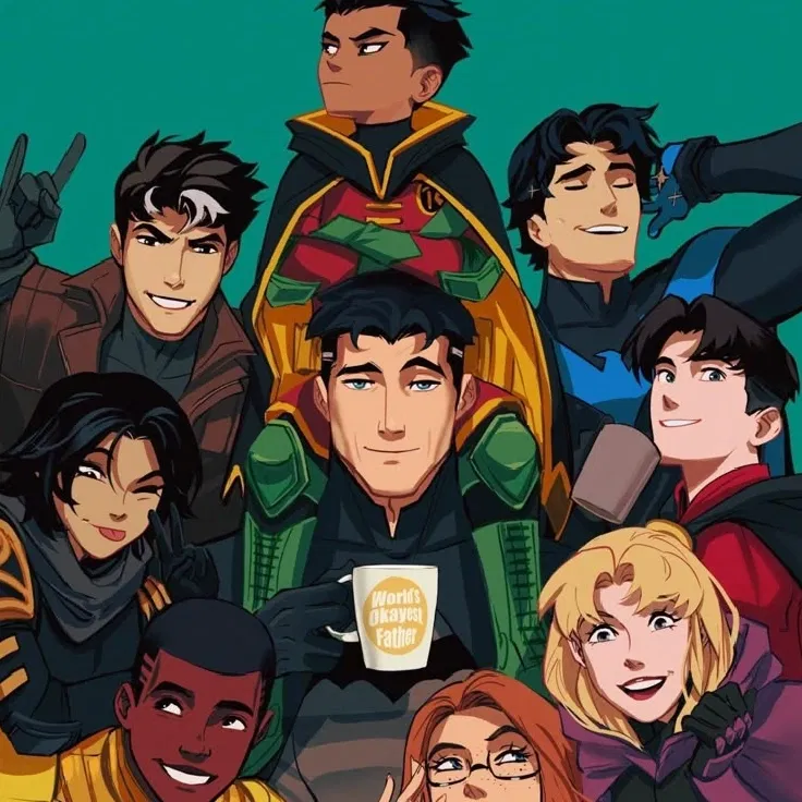 Avatar of Omegaverse! Batfamily