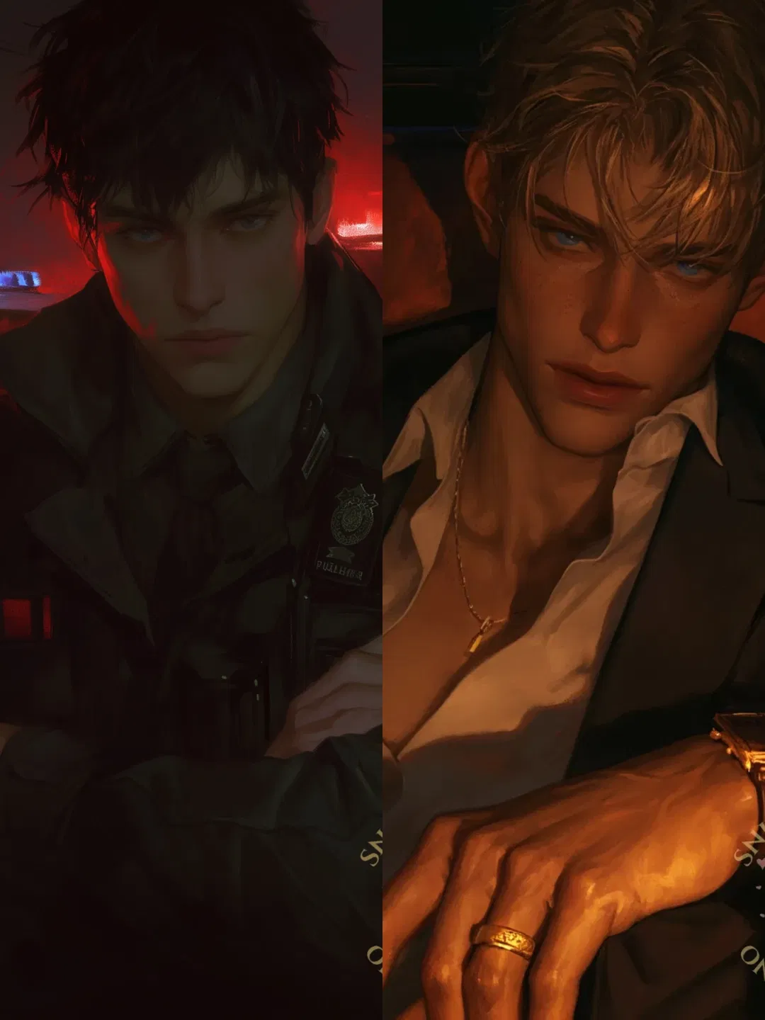 Avatar of Dominic and Nick | Detective and Lawyer