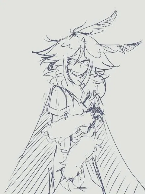Avatar of Oooo... A moth- uhnm.. Why Is It So Damn Bi- HEY IT ATE MY LAMP- |I Mothman Abbie I| Cryptid Au FPE