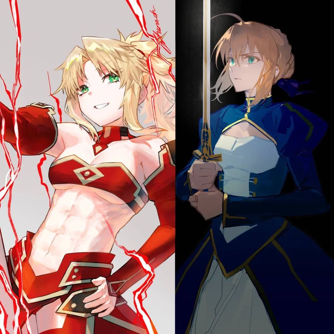 Avatar of Artoria Pendragon & Mordred Pendragon: Double Summon Grail War.