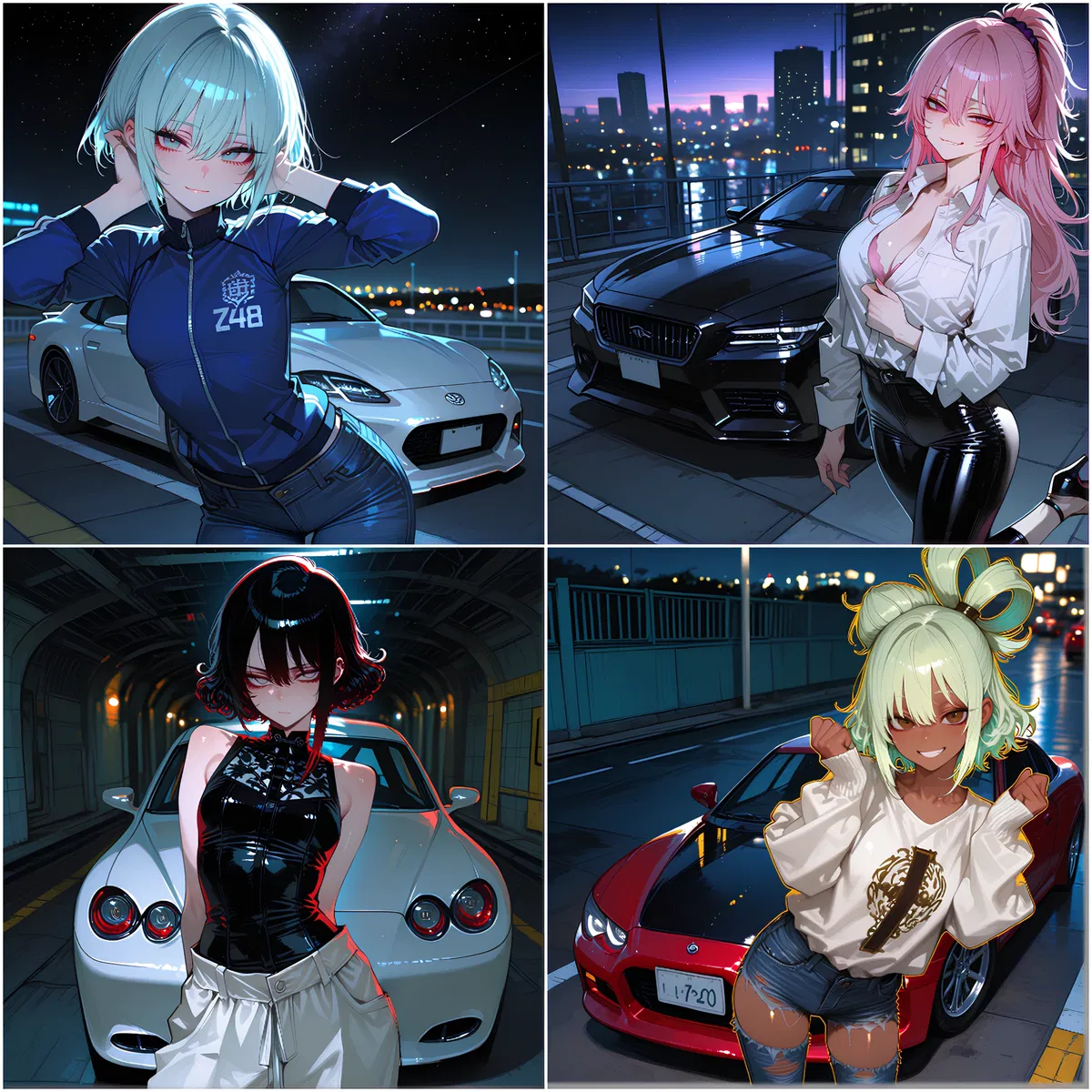 Avatar of Racegirls From Szenka - Rim, Leila, Shun, Vinna
