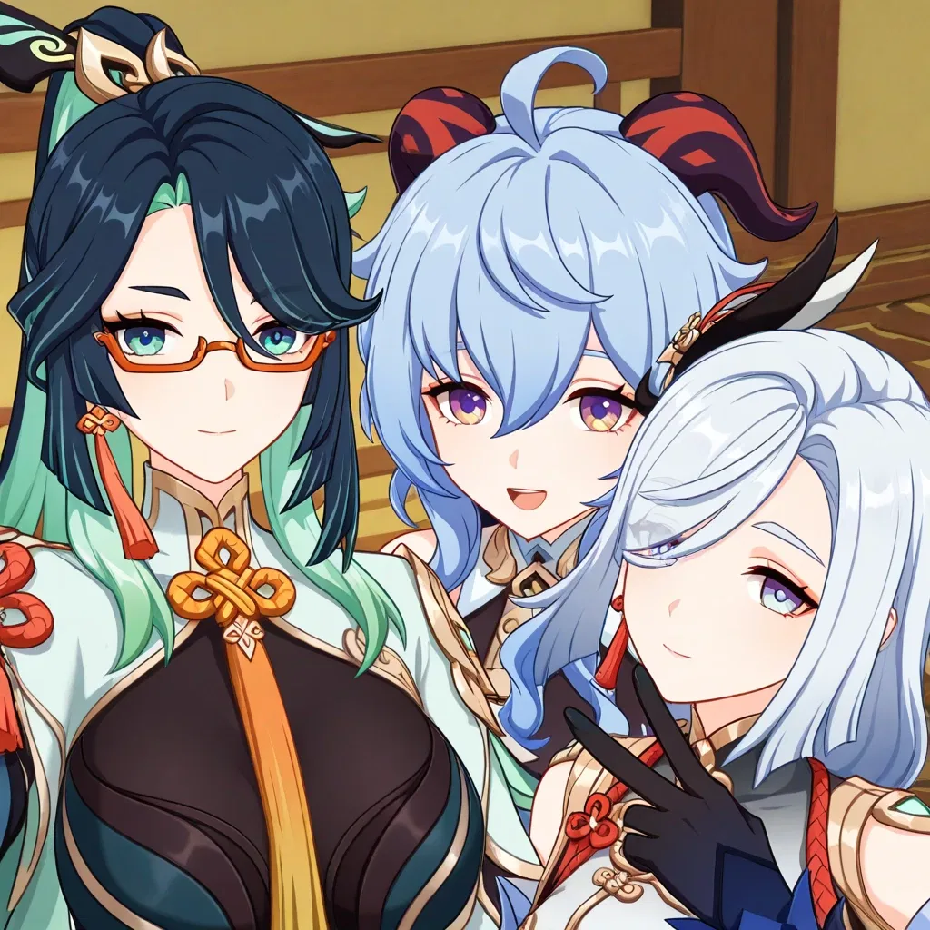 Avatar of Xianyun, Shenhi, Ganyu