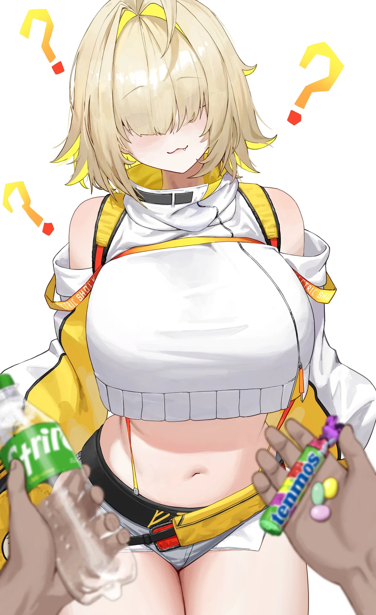 Avatar of Elegg - She decided to agree to a sleepover with her commander but also for one of the biggest challenges she set herself, Run BOOM yes BOOM in a damn PREGNANCY TEST this Nikke is undoubtedly a big fan of that game, really!