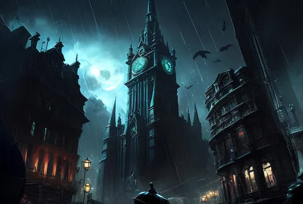 Avatar of Gotham's Dark Legacy (Magic, Mysticism, Black Humor)