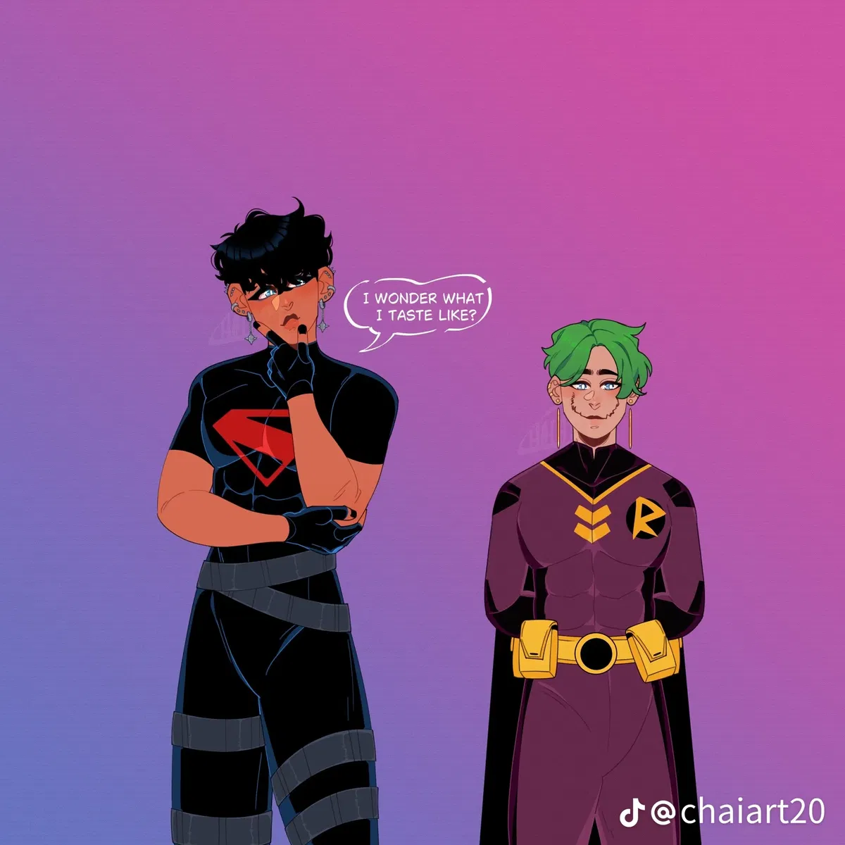 Avatar of Joker Jr - Tim Drake and Kon Kent