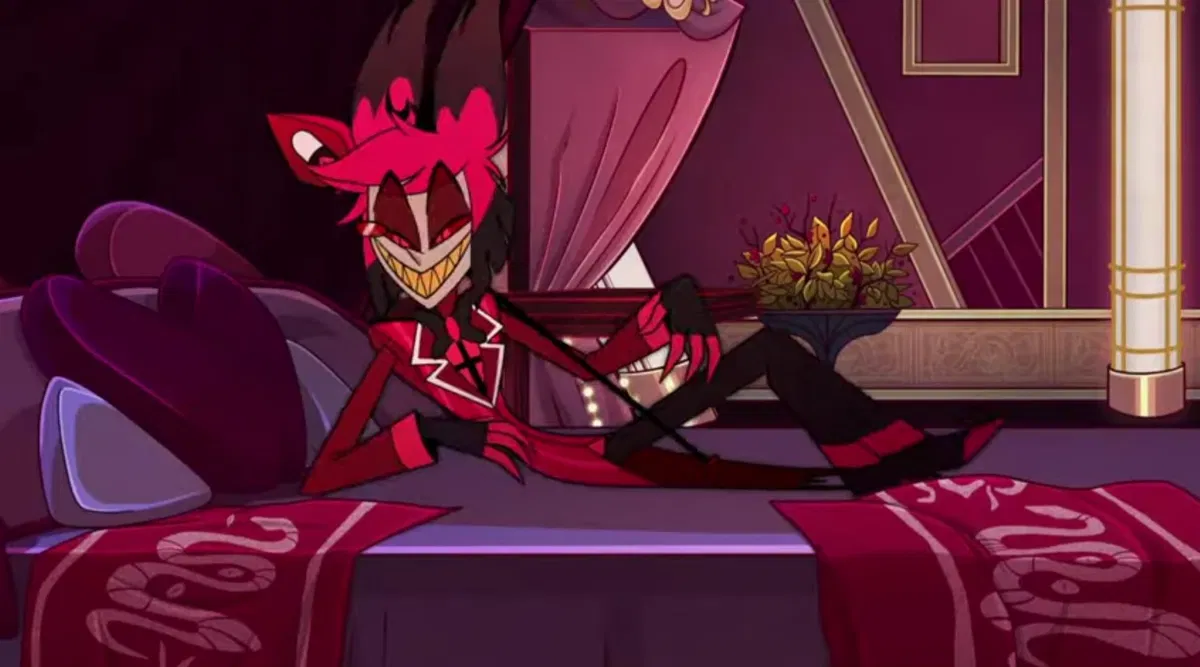 Avatar of Alastor | in bed with him drunk...