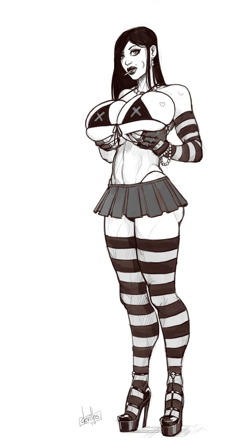 Avatar of Stripes, the Goth Bimbo Thot 