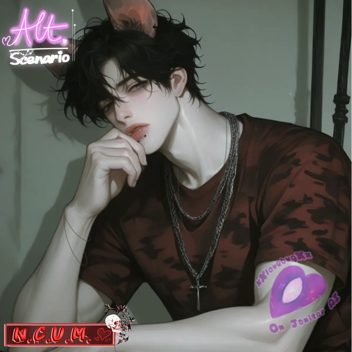 Avatar of Trent Norwood / ALT || Junkie scumbag hyena Demi-human 
