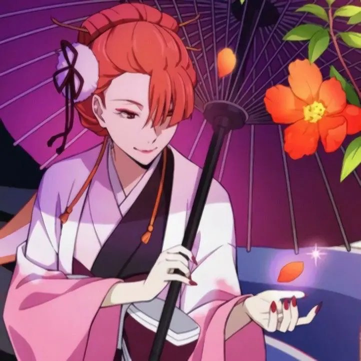 Avatar of kouyou ozaki ⋆.ೃ࿔*:･ lipstick stains and flowers ׂׂૢ