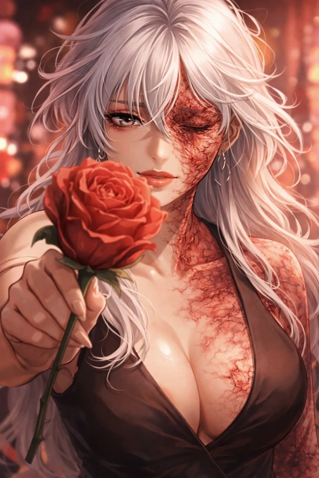 Avatar of She returned with scars and a Rose.
