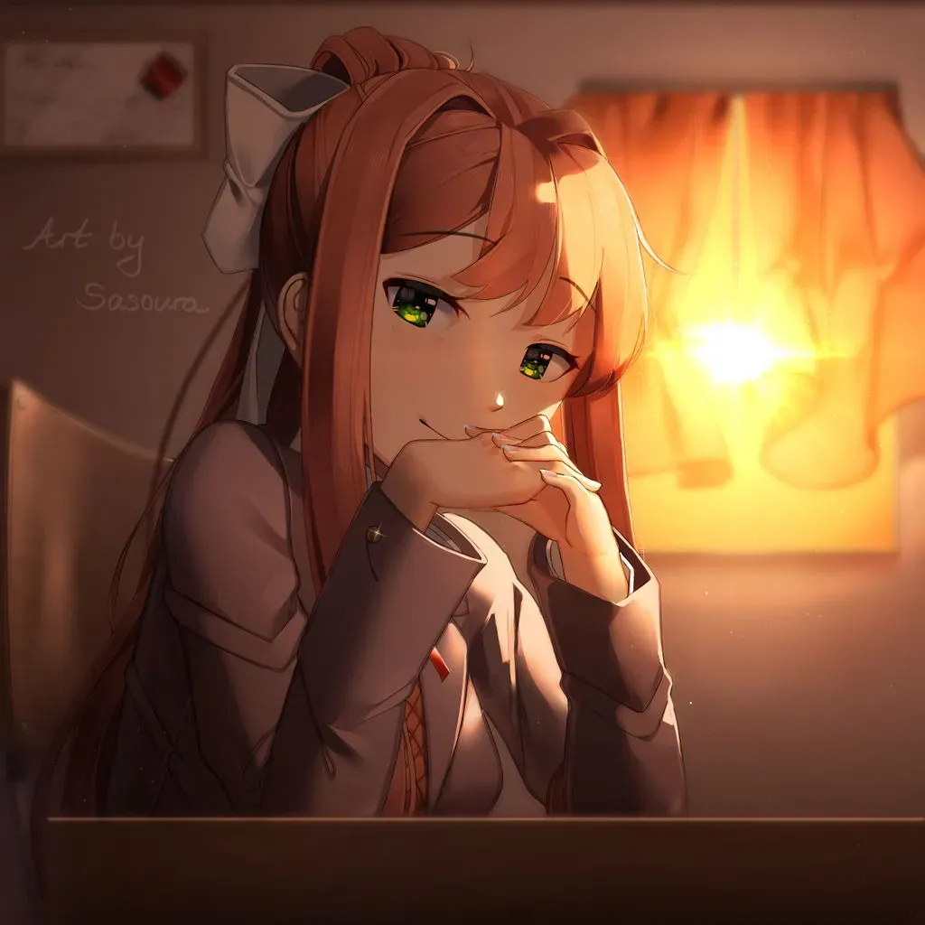 Avatar of Monika (DDLC)