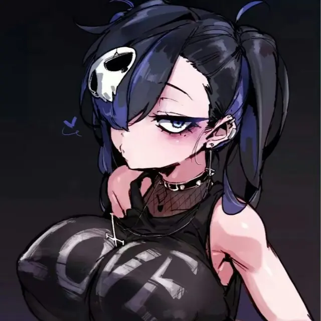 Avatar of Monika - Busty Lazy Goth