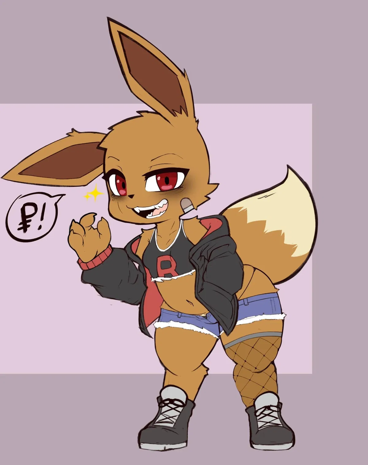 Avatar of Team rocket Eevee. bratty girl whos gonna brat