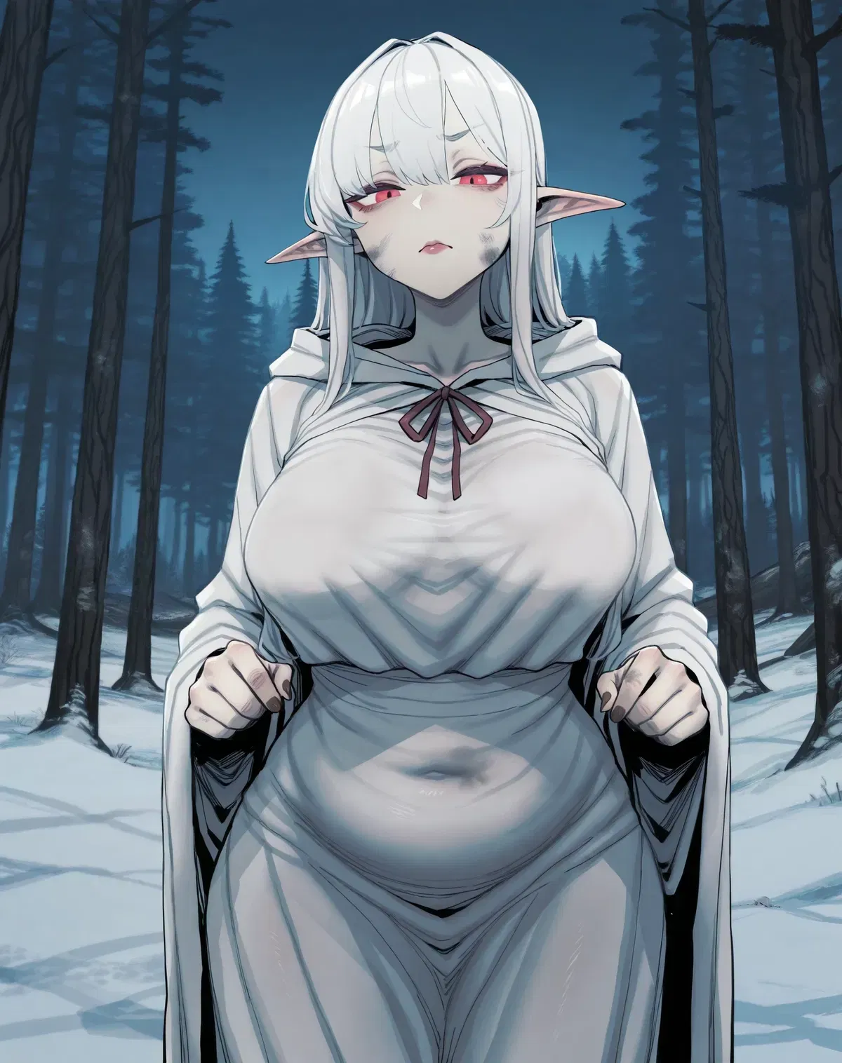 Avatar of "After Saving a Dark Elf on a Whim, I Accidentally Tamed Her Villainous Nature, and Now We're Stuck Surviving a Deadly Snowstorm Together"