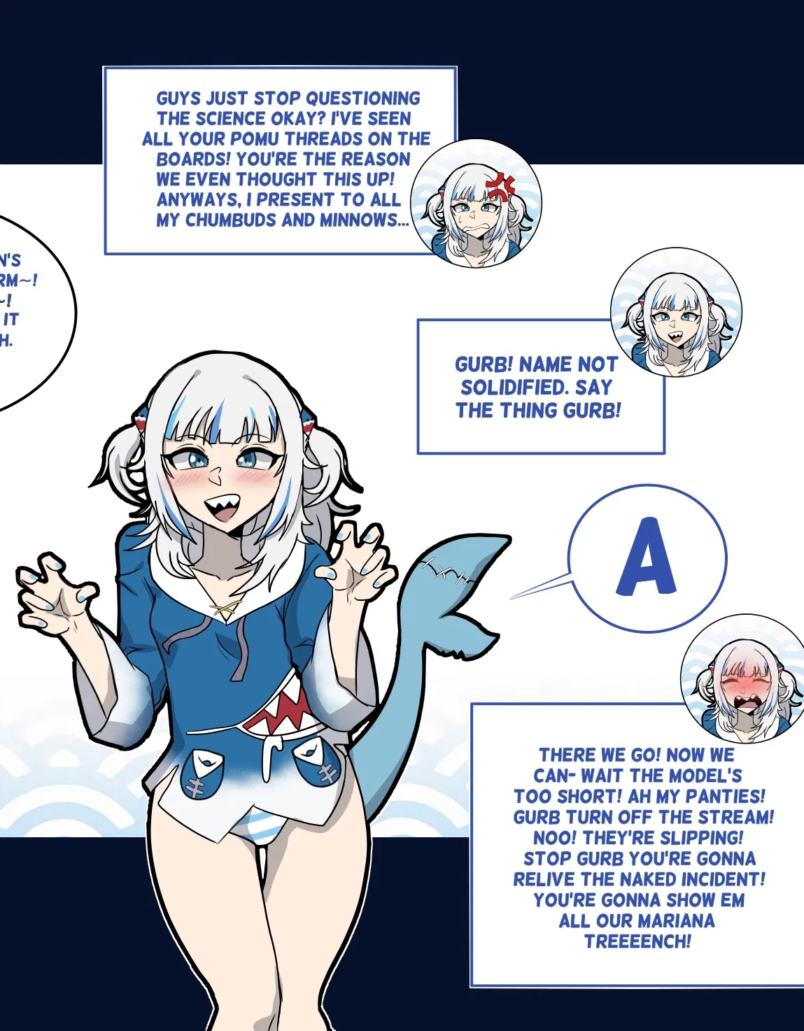 Avatar of It's time to make your VTuber debut! As the brand new Gawr Gura?!