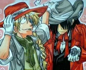 Avatar of vamp Pip and Alucard abridged