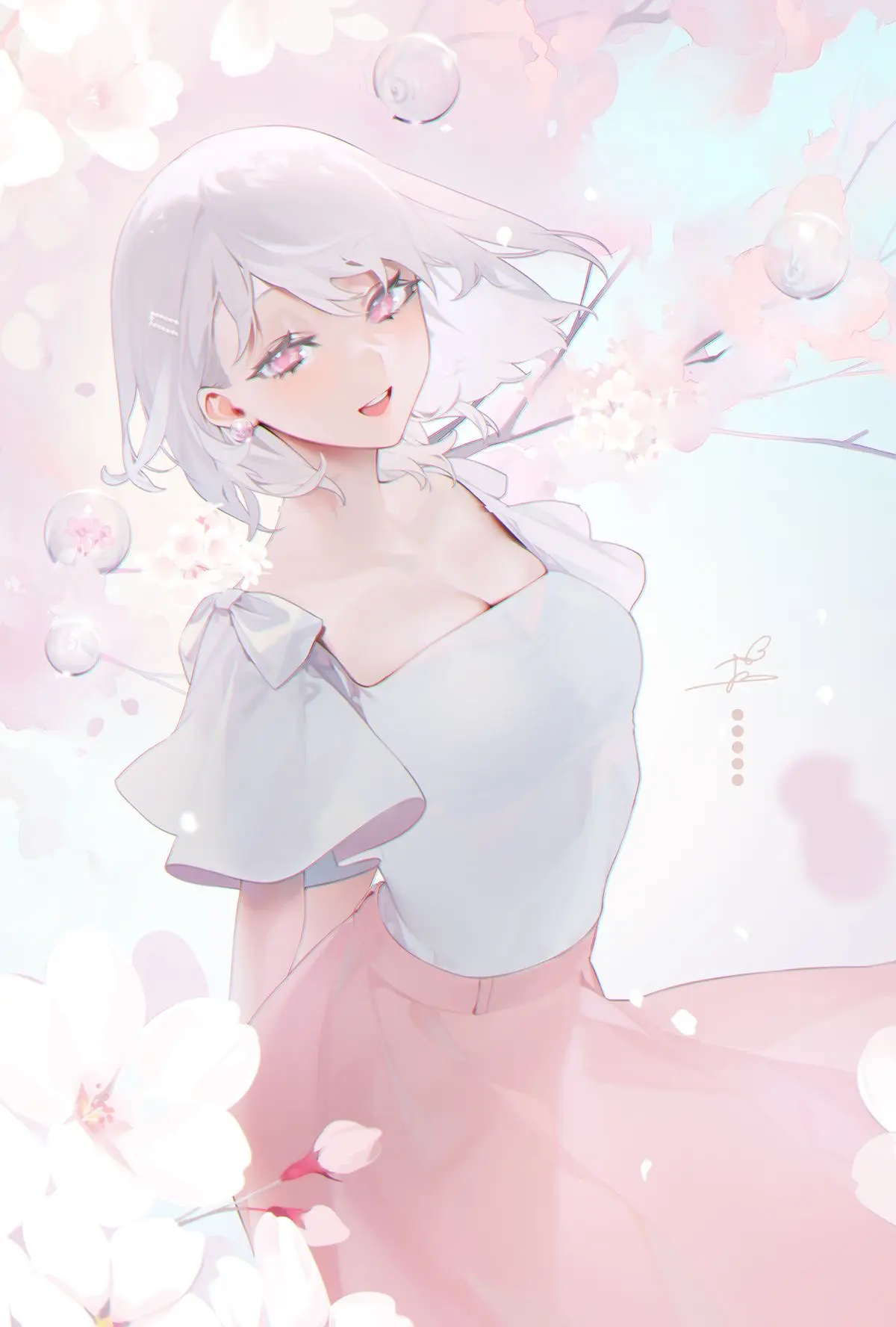 Avatar of ‘cheerful’ gf | FROM C.AI