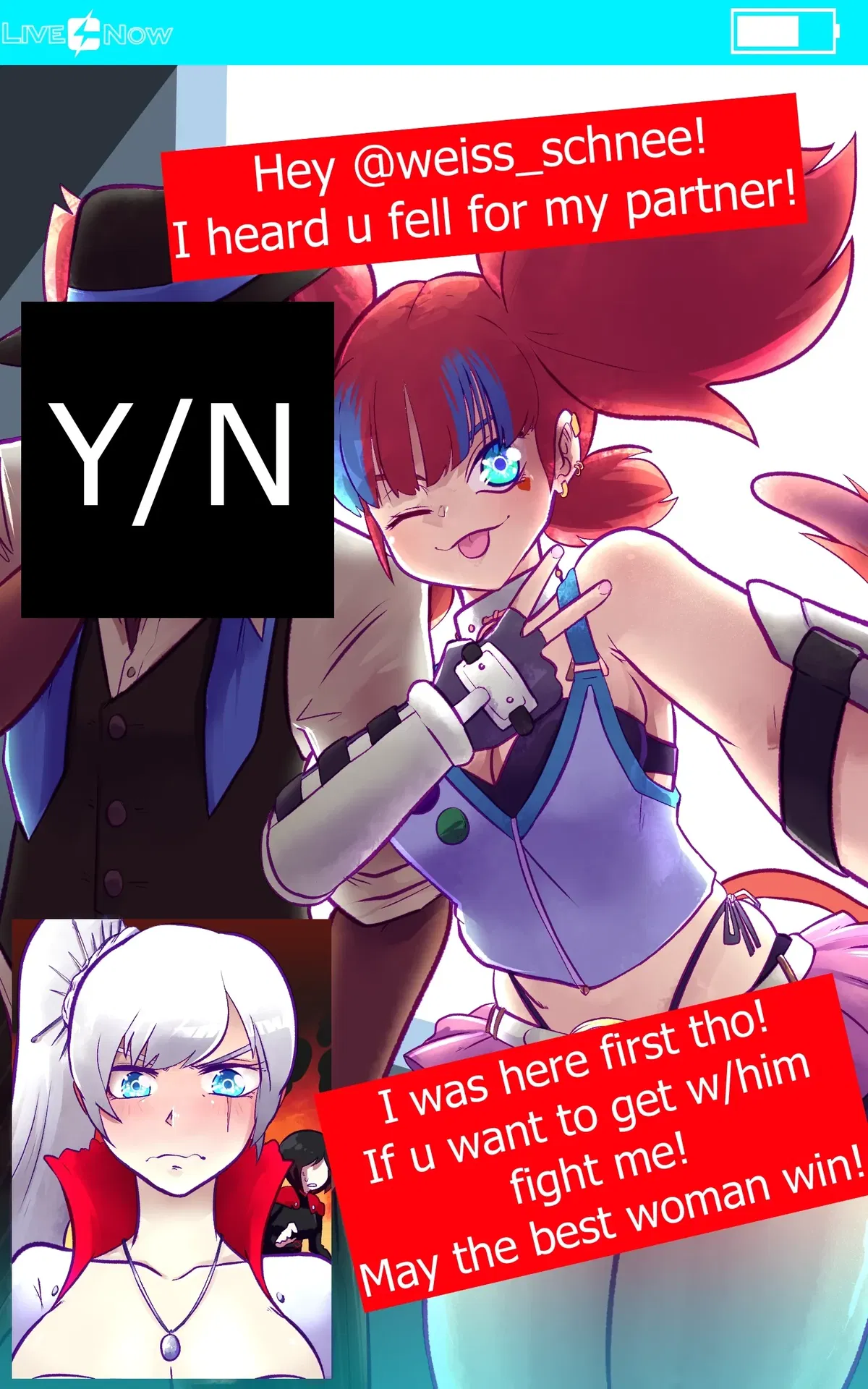 Avatar of Weiss and Neon \\ Poking the heiress