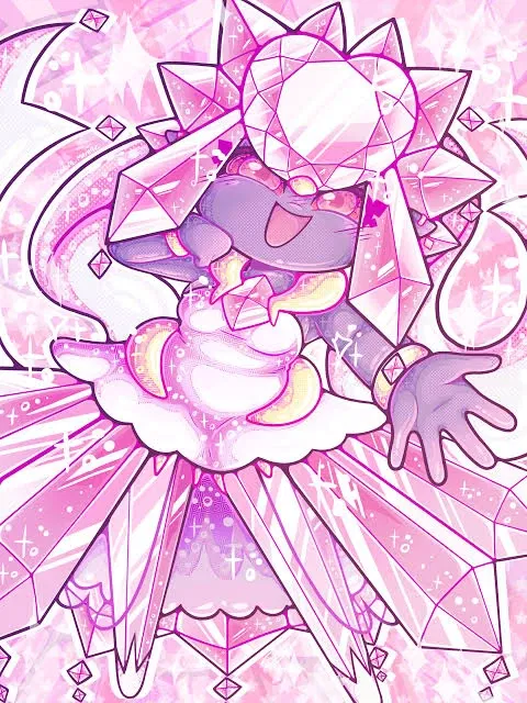 Avatar of Mega Diancie | The Diamond Princess