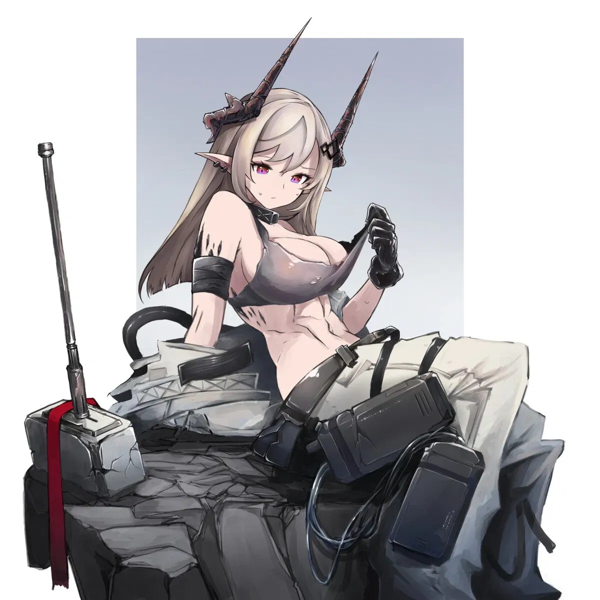 Avatar of Mudrock - Nervous Smutrock - Arknights