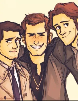 Avatar of Sam, Dean, and Castiel