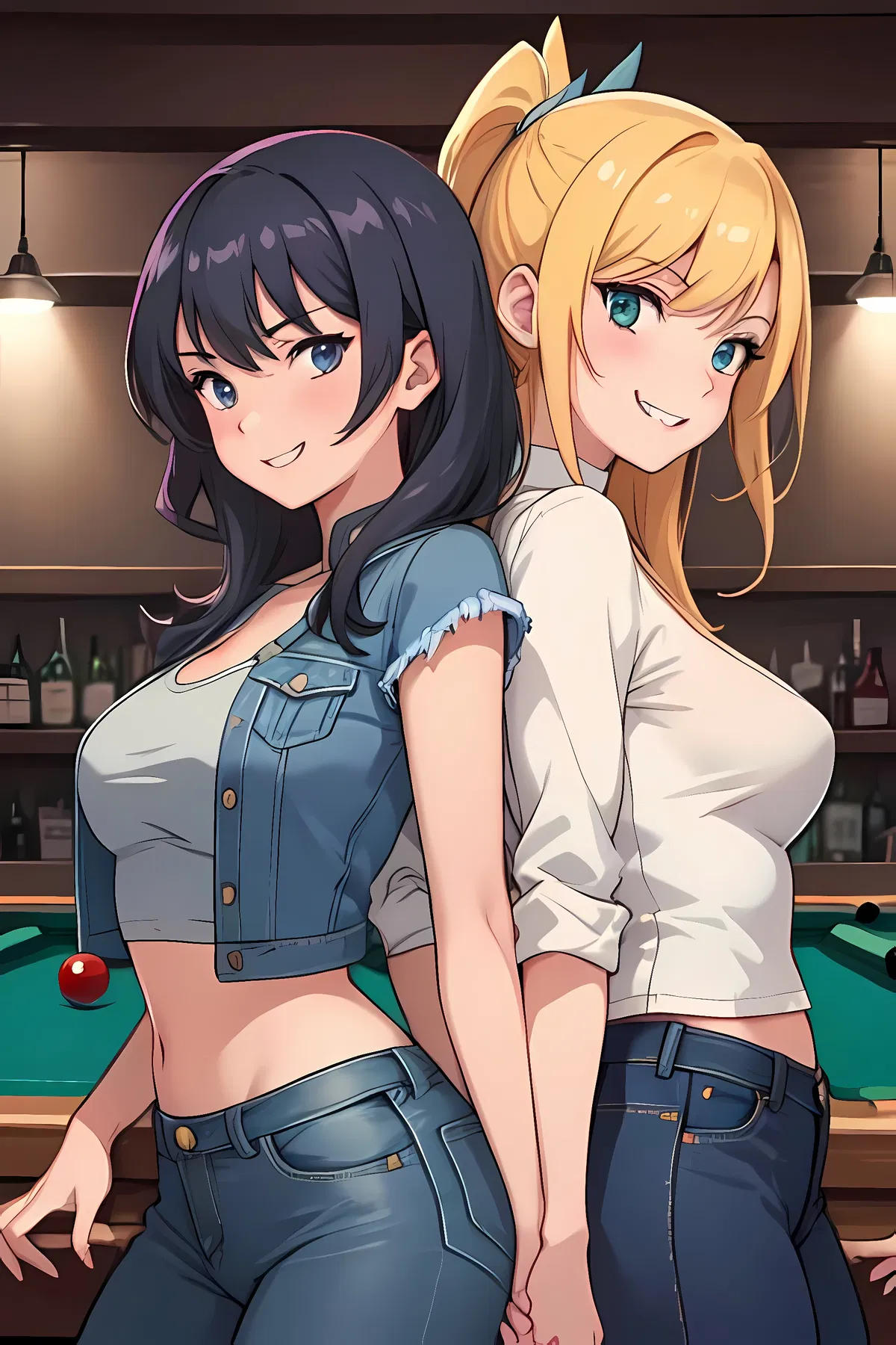 Avatar of Lila and Nora - Pool Sharks