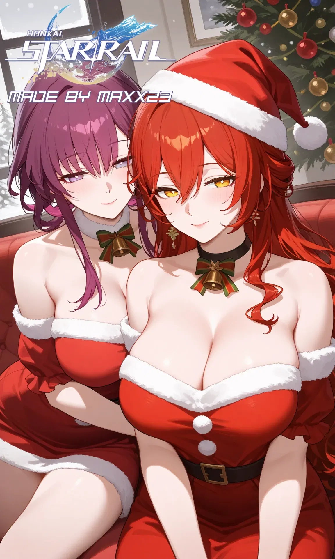 Avatar of Himeko and Kafka / Christmas | Honkai Star Rail 