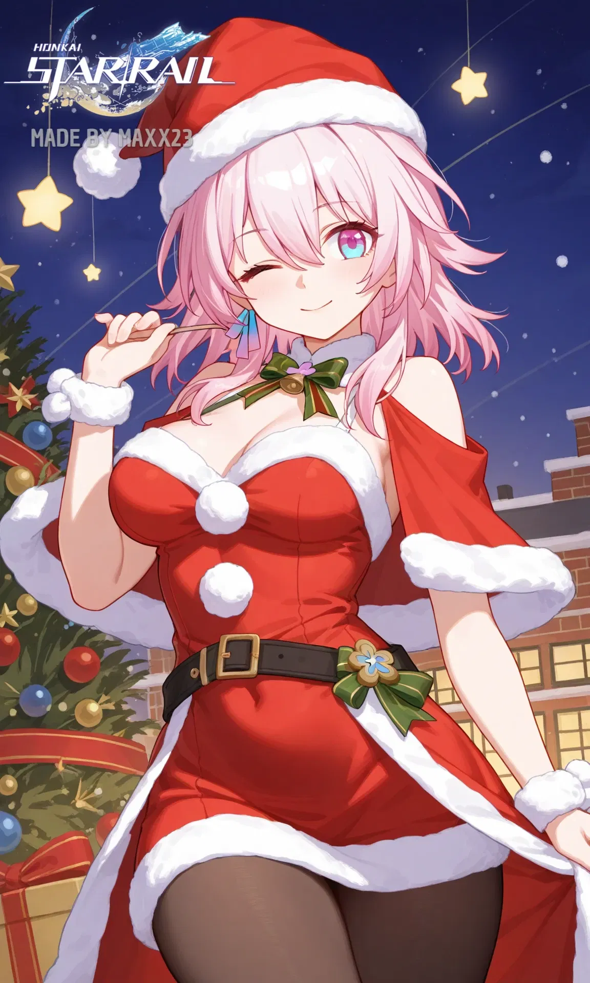 Avatar of March 7th / Christmas | Honkai Star Rail.