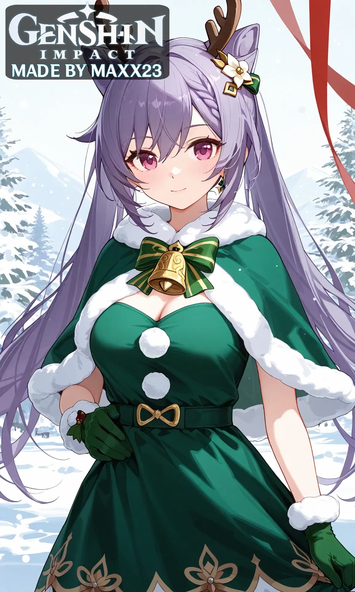 Avatar of Keqing / Christmas | Genshin Impact 