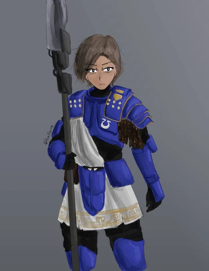 Avatar of Ultramar Auxilia lady.