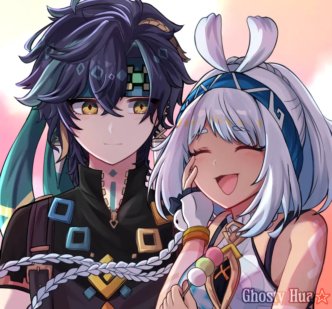 Avatar of Mualani and Kinich