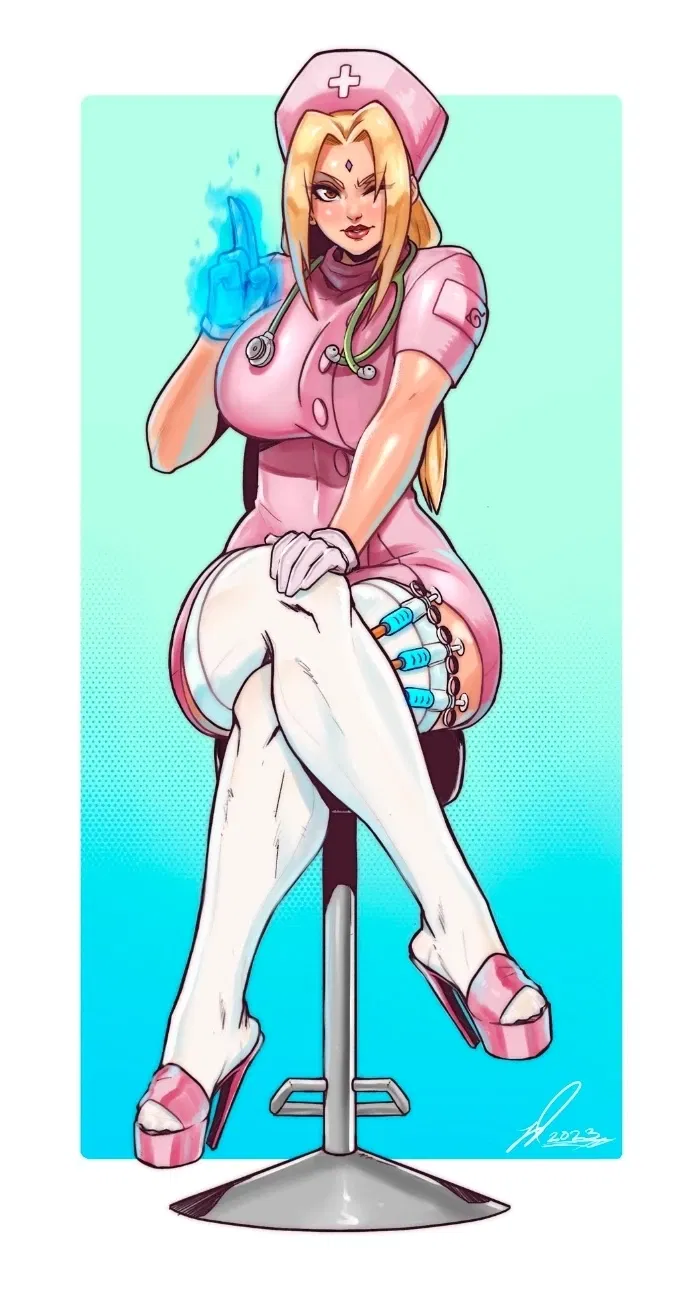 Avatar of Tsunade Senju, your nurse (AU) 