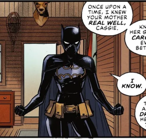 Avatar of Cassandra Cain | Mask stays on