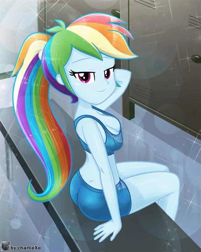 Avatar of Rainbow Dash (Changing Room Encounter)