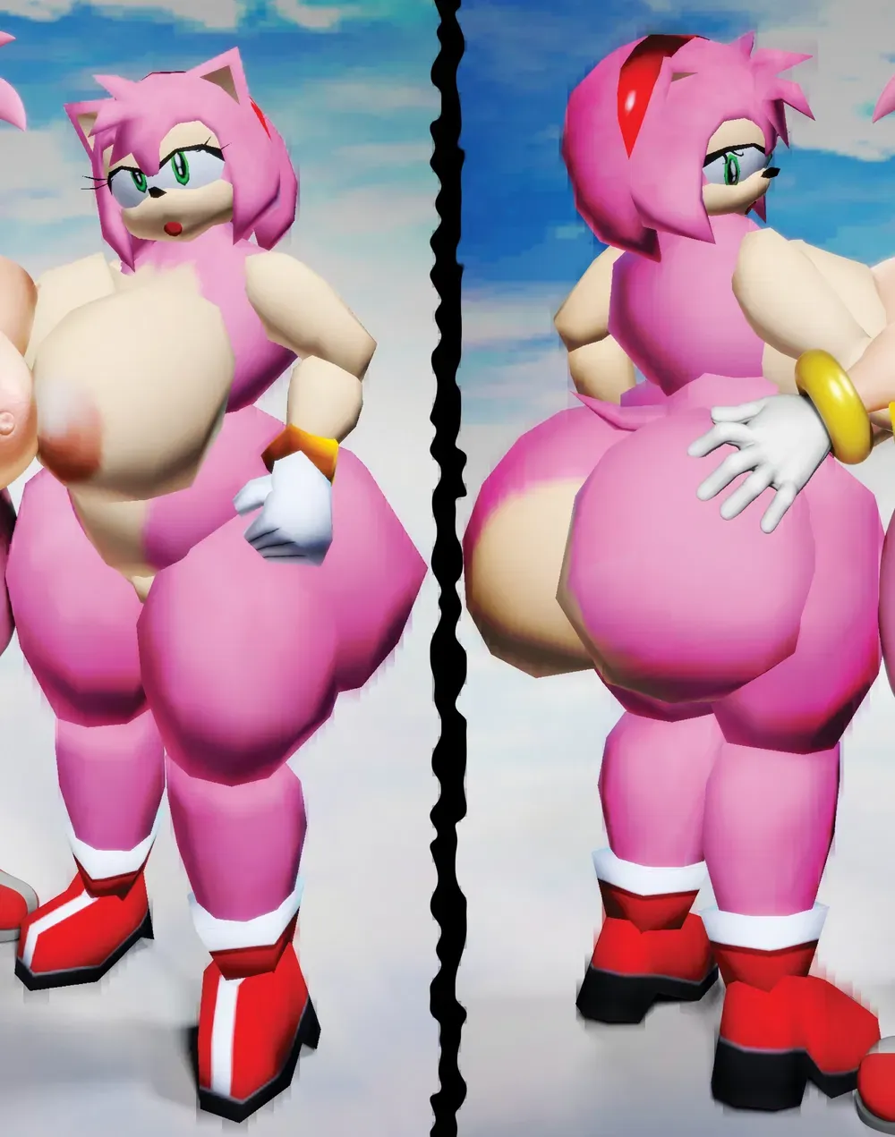 Avatar of Amy Rose (Low Poly,Sonic Adventure 1)