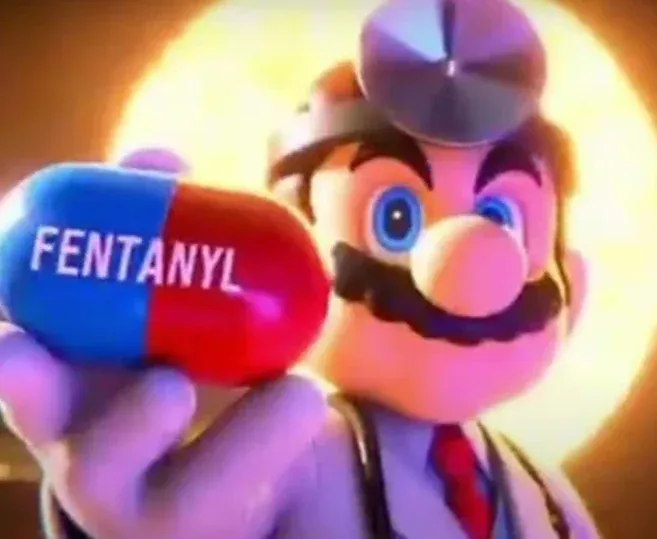 Avatar of Dr. Mario gives you Fentanyl