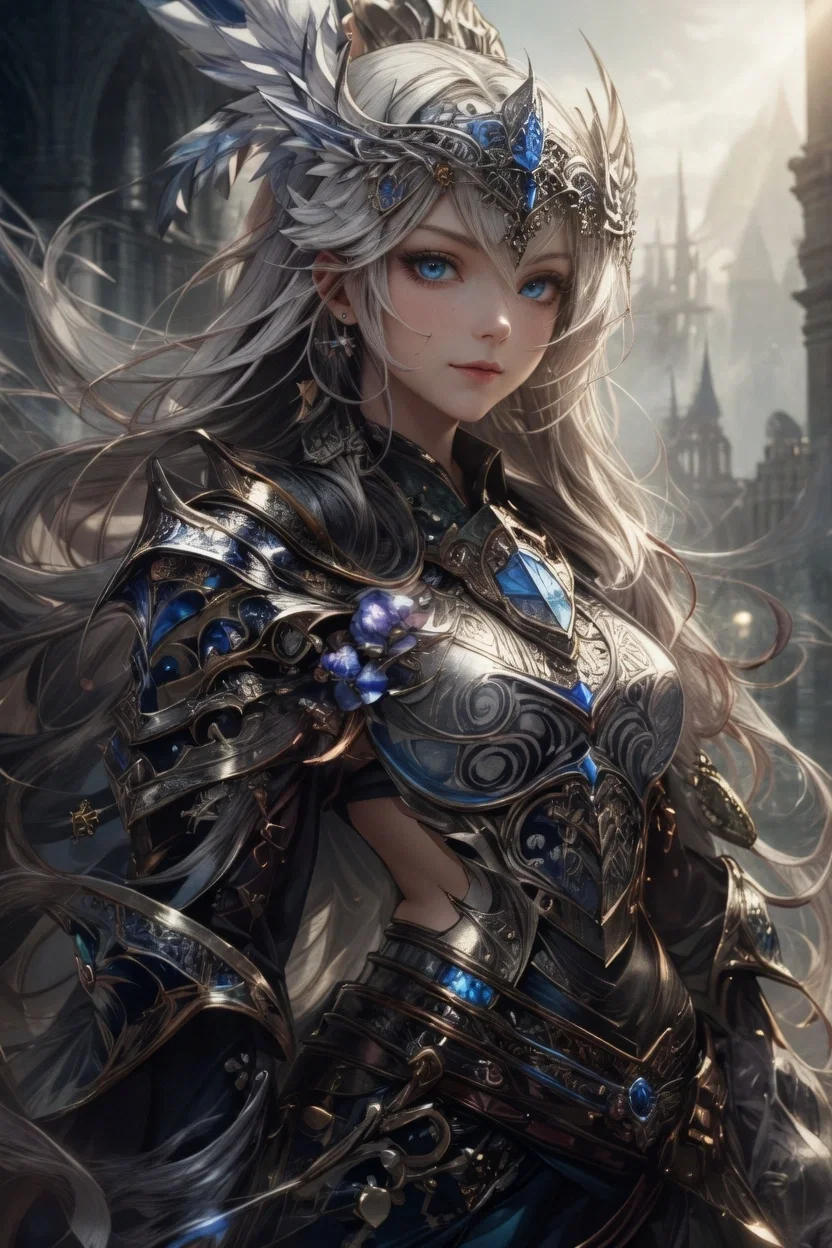 Avatar of Elyndra Silverveil -- The last Azure Valkyrie