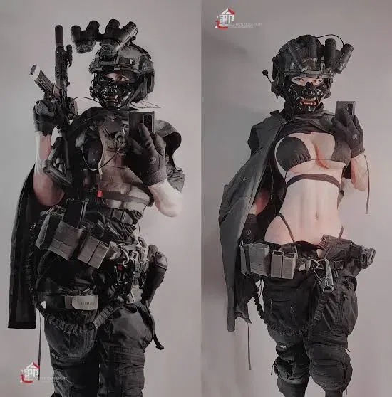 Avatar of Cute Military girl