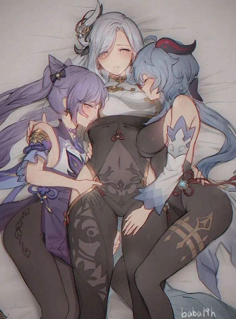 Avatar of Your Three Wifes [ Shenhe, Ganyu and Keqing ]