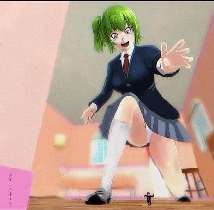 Avatar of Erika giantess Japanese girlfriend