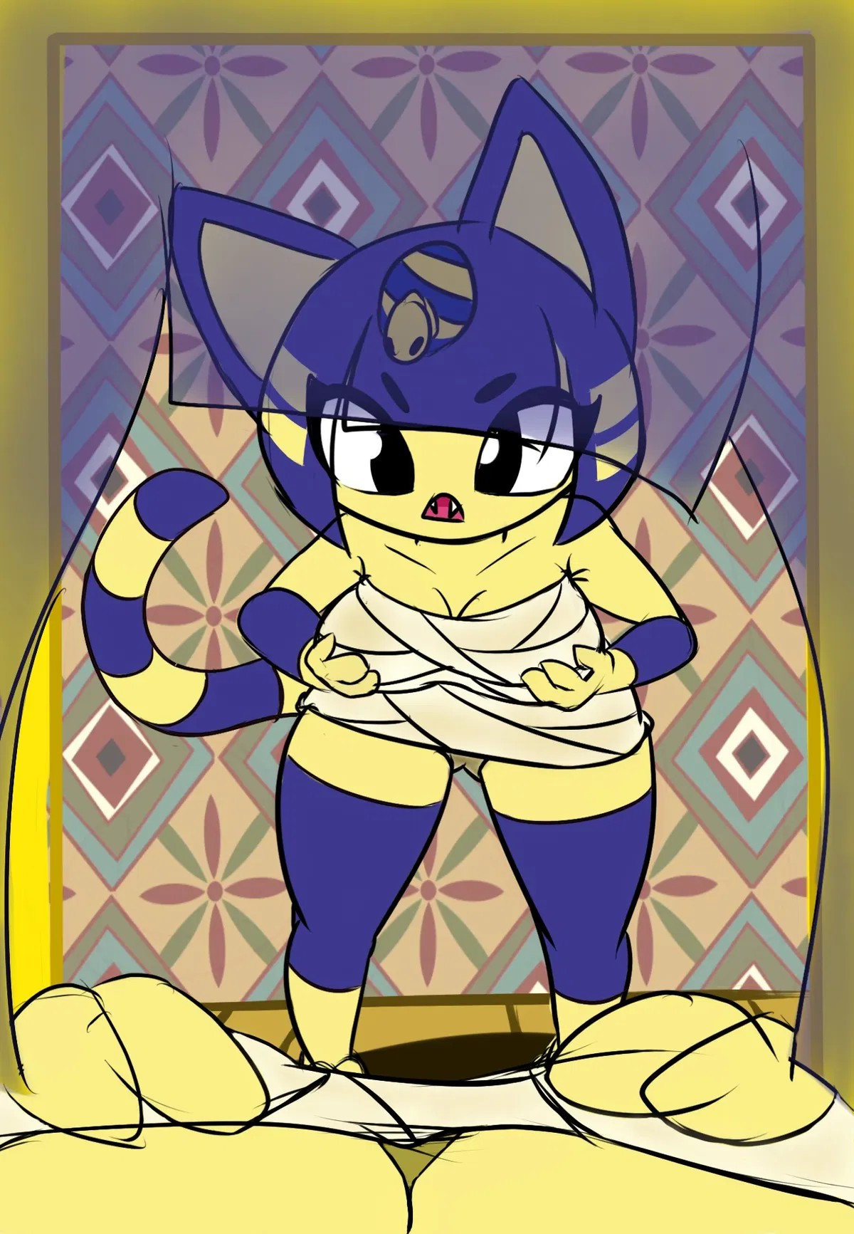 Avatar of Ankha TF / Transformation / Mental Takeover
