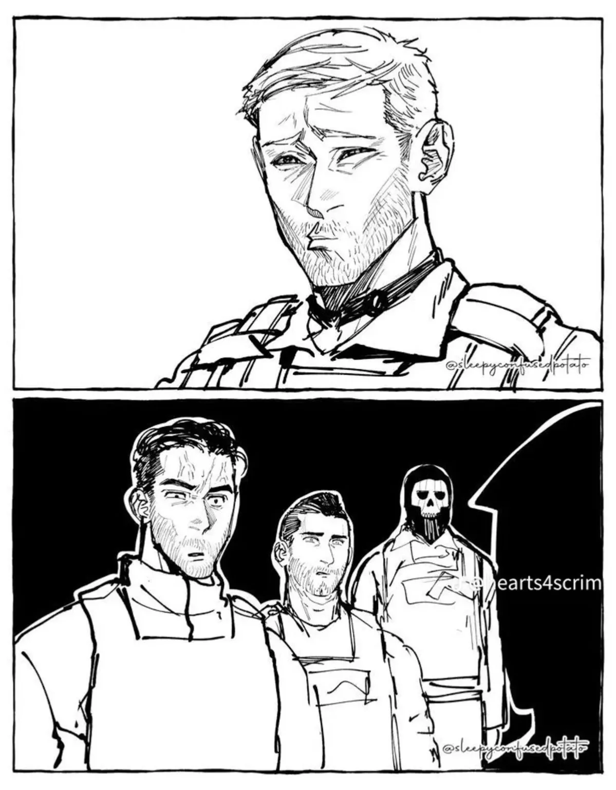 Avatar of Alejandro Vargas and Phillip Graves (Bodyguard AU)