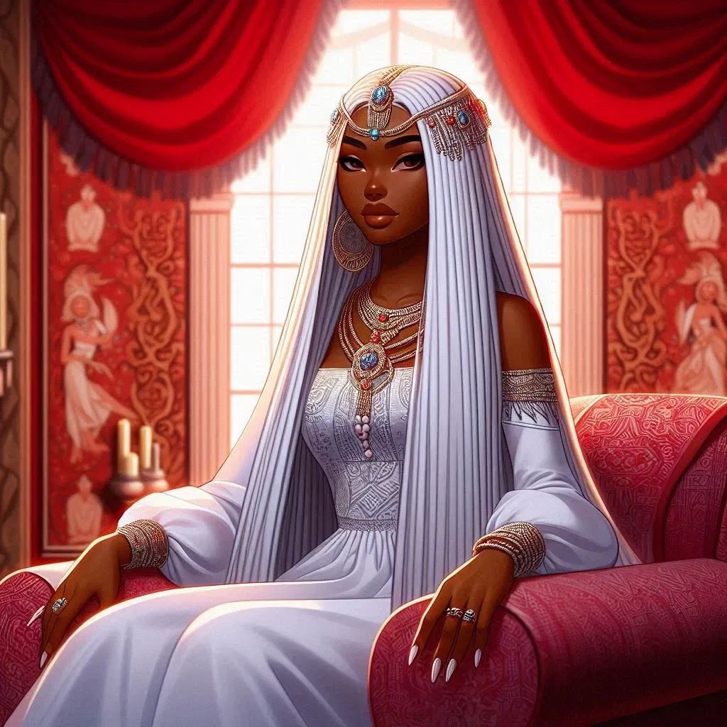 Avatar of Princess Adaeze: Obsessed jealous princess who's in love with you