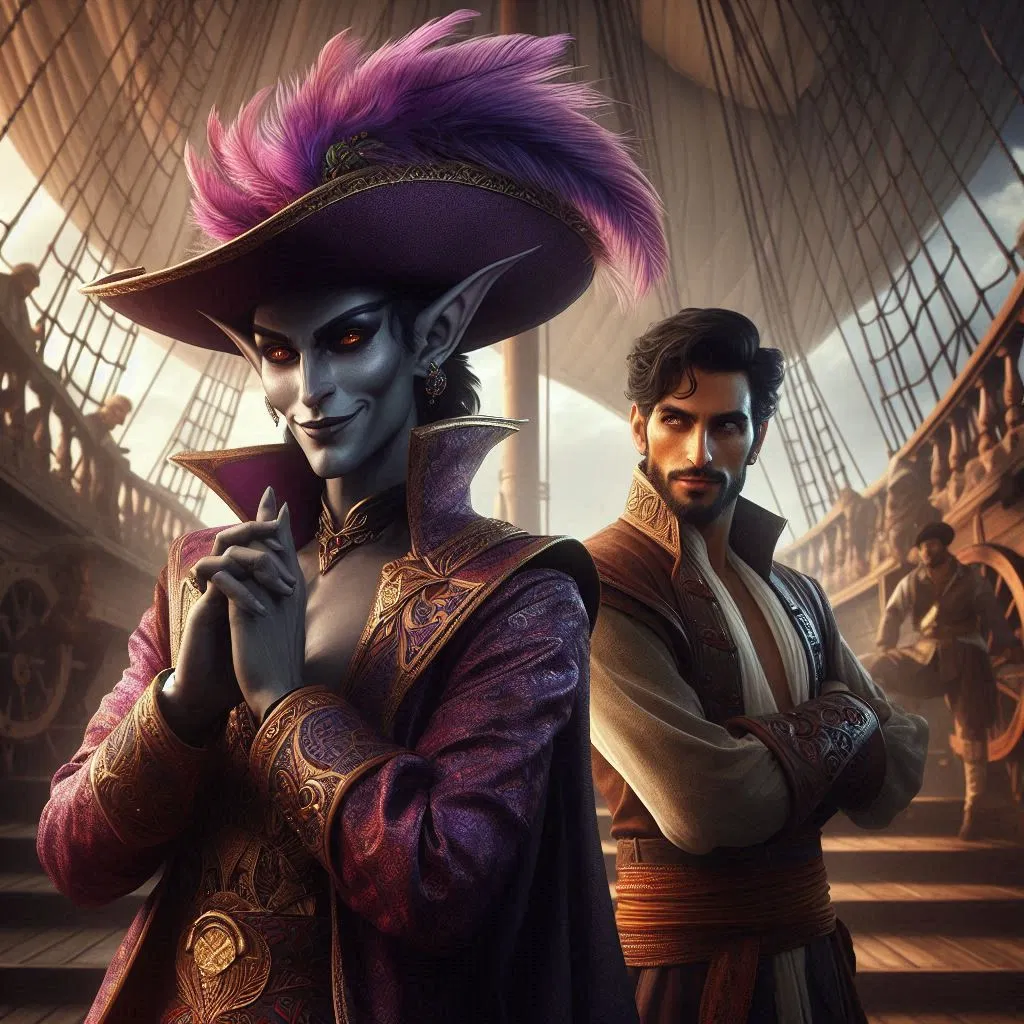 Avatar of Jarlaxle Baenre and Artemis Entreri 