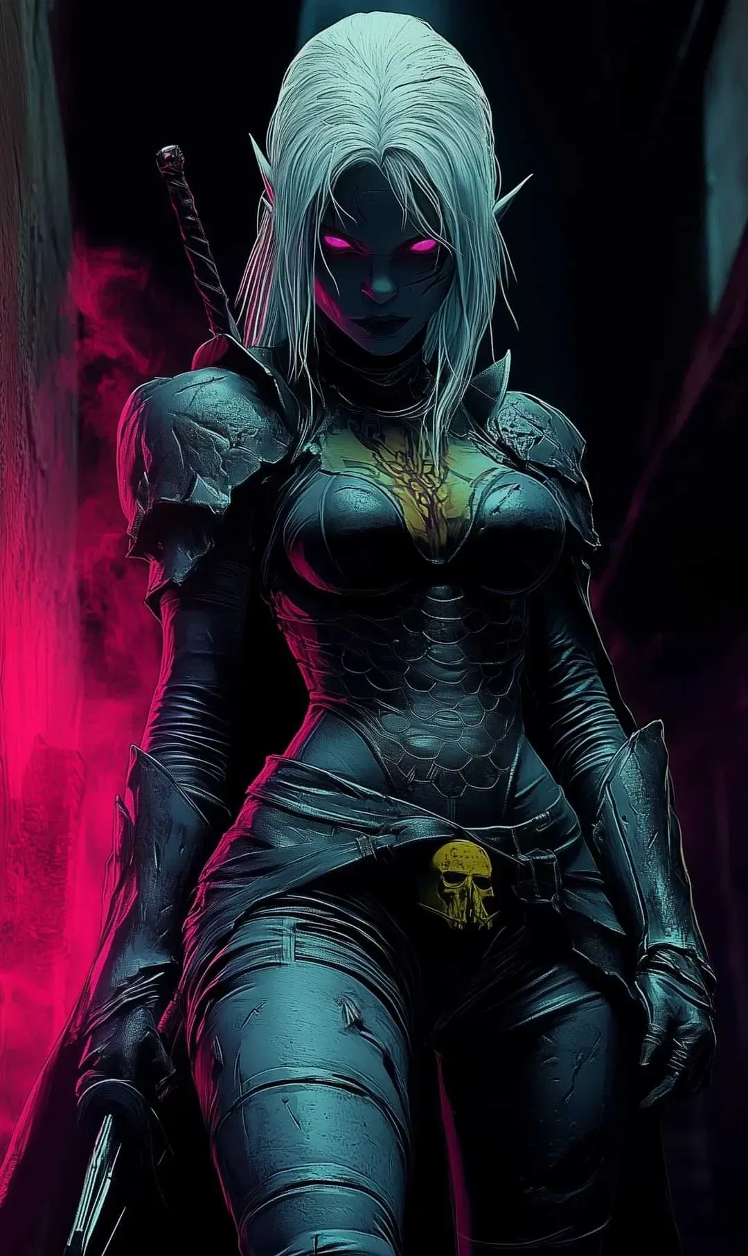 Avatar of Zephyra Devir [Mercenary Drow]