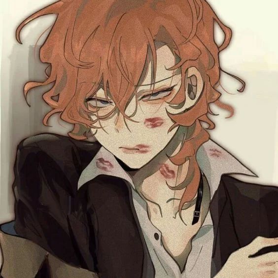 Avatar of Chuuya Nakahara [Trying new lipsticks]