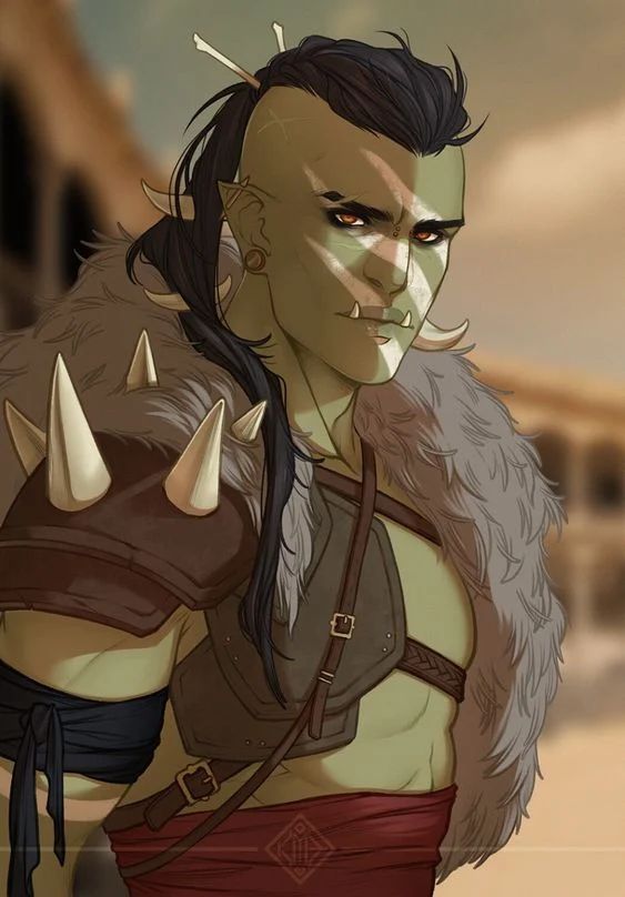 Avatar of {Orc Bodyguard} - Xanthe Sharpspear